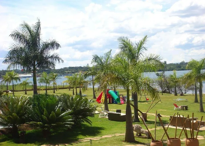 Flat Life Resort Com Vista Do Lago