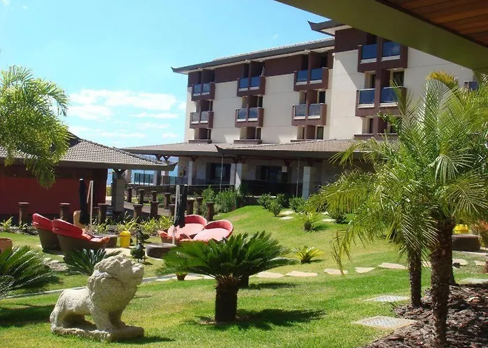 Flat Life Resort Com Vista Do Lago